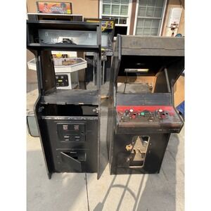 2 Vintage Empty Full-Size Arcade Game Cabinets Upright Project / MAME Conversion